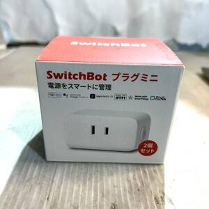 【新品 未開封】SwitchBot プラグミニ スマートコンセント (B3742)