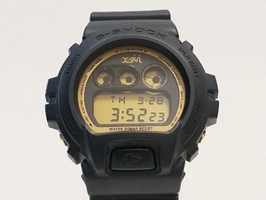 CASIO G‐SHOCK DW-6900FS X-girl XLARGEトリプルコラボレーション 30周年記念 クォーツ 腕時計 カシオ ジーショック ブラック 店舗受取可