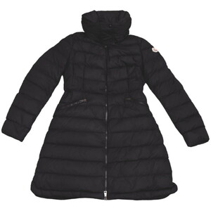 1円 ◆MONCLER モンクレール ダウンコート ジャケット フラメッテ 54155 サイズ2 ナイロン ブラック◆E.Cssg.oR-19