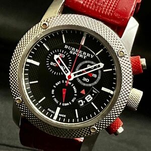 CDM577T BURBERRY バーバリー メンズ腕時計 SPORT スポーツ クロノグラフ BU7701 シルバー系