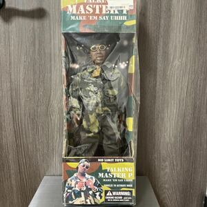 1円スタート★ Talking Master P Doll By No Limit Toys NEW W/BOX 100% Complete With Shades & Cap トーキングマスターPフィギュア人形