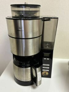 コーヒーメーカー メリタ アロマフレッシュサーモAFT1021ミル付全自動コーヒーメーカー 