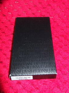 ヴェルサーチGIANNI VERSACEベルサーチ/黒色小さな小箱/横6.8cm×縦12cm×マチ1.2cm/イタリア製/折り畳み/紙製/定形外で発送/同梱可能