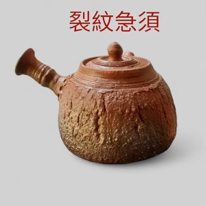 (N-15)急須 煎茶道具 茶道具 朱泥 備前焼 茶器 横手 茶注 常滑焼 茶道具 南蛮焼