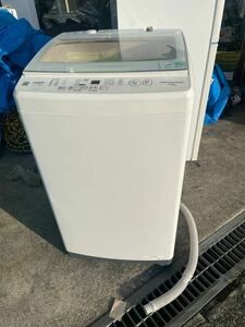 ○GW7919 AQUA 全自動洗濯機 7.0kg AQW-GV7E8 21年製○