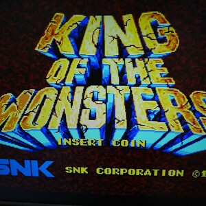 MVS　キング・オブ・ザ・モンスターズ　SNK　NEOGEO　ROM　動作確認済み