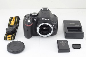 【適格請求書発行】良品 Nikon ニコン D5200 ボディ デジタル一眼レフカメラ【アルプスカメラ】240115b