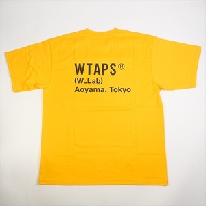 WTAPS ダブルタップス 21AW W_Labオープン記念 HOME BASE SS / COPO Tシャツ 黄 Size 【XL】 【新古品・未使用品】 20752931