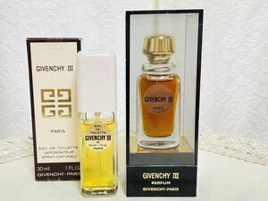 【USED】☆ GIVENCHY ジバンシー Ⅲ トロワ 30ml 香水 2点　ジバンシイ