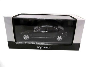 【未開封】京商 1/43 Mercedes Benz/メルセデス ベンツ BLACK/黒 No.03632BKS KYOSHO/60サイズ