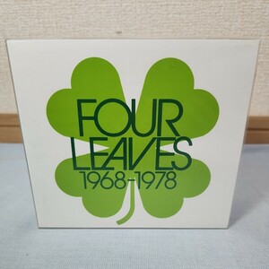 え5) フォーリーブス CD 5枚組 FOUR LDAVES 1968-1978 ボックス box デジタル・リマスター音源 シングル & アルバム・ジャケット復刻