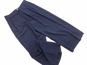 UNTITLED アンタイトル テーパード パンツ size44/濃紺 ■◇ ☆ eea7 レディース