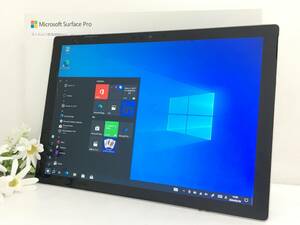 ☆【12.3インチ】Microsoft Surface Pro 6 model:1796『Core i5(8350U) 1.7Ghz/RAM:8GB/SSD:128GB』Wi-Fi Win10 動作品 ※難あり