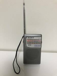 SONY FM AM コンパクトラジオ ソニー ポケットラジオ ICF-P20 ジャンク扱い 即決有