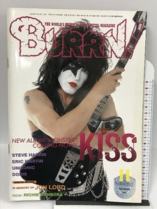 BURRN！ バーン 2022年11月号 シンコーミュージック・エンタテイメント KISS