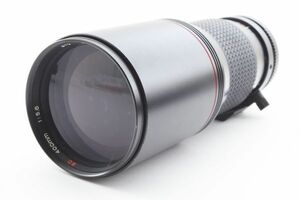 [Rank:B] ※希少 Tokina SD 400mm F5.6 MF Tele Lens 単焦点 超望遠 レンズ ヤシカ コンタックス Yashica Contax Y/C Mount 完動 ※1 #1597