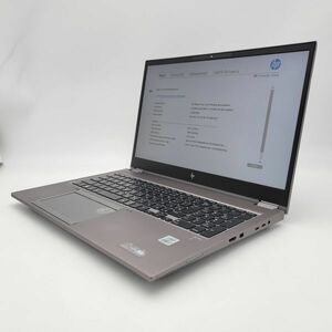 ★AC付き/外観訳あり★ HP ZBook fury 15 G7 [Core i7 10750H 16GB 512GB 15.6インチ -] 中古 ノートパソコン (5632)
