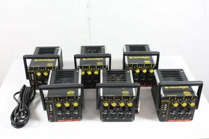 DEDOLIGHT デドライト DT150 4台 DT4 2台 ハロゲンランプ ライト バラスト 電源ユニット 計6台セット 業務用 撮影機材 【ジャンク品】