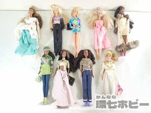 0Ky15◆マテル バービー 着せ替え人形 本体 まとめ 未検品現状 ジャンク/シリーズコレクション Barbie ドール 送:100