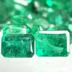 ［天然エメラルドおまとめ］ A 20ct 裸石 宝石 emerald ベリル jewelry ジュエリー beryl ① DD5 