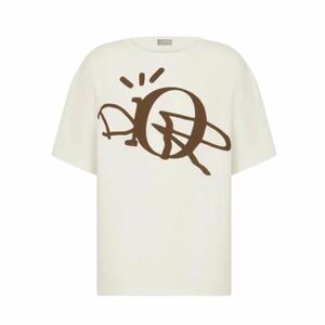 Mサイズ 国内正規品 CACTUS JACK DIOR Oversized T-shirt Tee White travis scott Tシャツ トラヴィス ディオール MEN HOMME SUMMER 限定