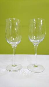 55857 TIFFANY＆Co. ティファニー ペアグラス ワイングラス 二客セット グラス