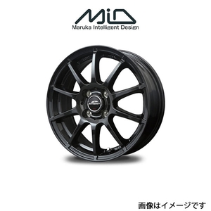 MID シュナイダー スタッグ アルミホイール 4本 フィット GR系(14×5.5J 4-100 INSET38 ストロングガンメタ)SCHNEIDER STAG