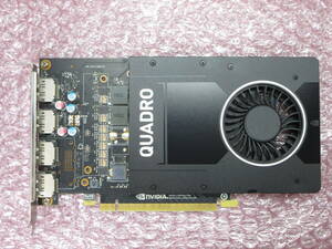nVIDIA / Quadro P2000 / GDDR5 5GB / DisplayPort 1.4対応コネクタ ×4系統出力 / 動作確認済み / No.Q610