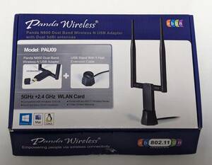 K Panda Wireless PAU09 N600 Dual Band (2.4GHz and 5GHz) Wireless N Win10にて認識確認済(画像3)