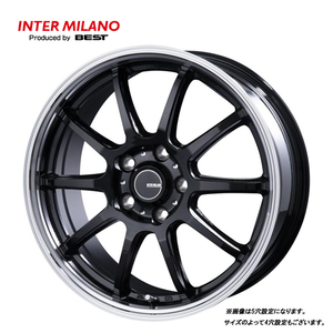 送料無料 インターミラノ INFINITY F10 8J-18 +36 5H-114.3 (18インチ) 5H114.3 8J+36【2本セット 新品】