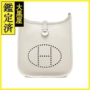 HERMES エルメス ショルダーバッグ エヴリンTPM ニューホワイト トリヨンクレマンス ゴールド金具 B刻印【472】