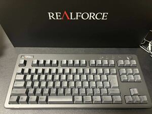 リアルフォース/ REALFORCE R3 キーボード ハイブリッド テンキーレス 45g 日本語配列 ブラック&ダークグレー / R3HC11