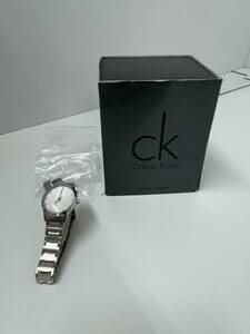 【ジャンク品】【要電池交換】Calvin Klein　カルバンクライン　腕時計　swiss made K26231