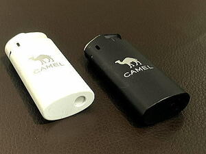 ★CAMEL キャメル ブラックBOX.ホワイトBOX時期のキャンペーン ライター 2個セット非売品 新品★