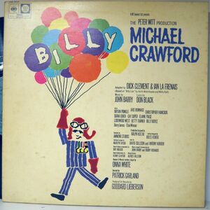 【検聴合格】1974年・美盤！24p解説書：ロンドン キャスト「UK盤：Billy London Cast Michael Crawford」【LP】