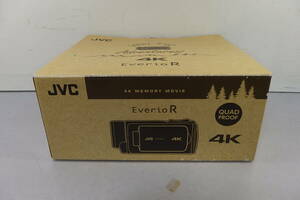 ◆未使用 JVC(ビクター) 4K 防水/防塵/耐衝撃/耐低温 最上位 トップエンド 大容量512GB(SD付) ビデオカメラ GZ-RY980 ブルー ムービー