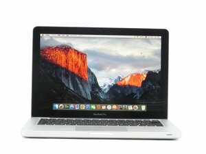 2011/カメラ内蔵/SSD256GB/メモリ8GB/中古 13.3型 1280X800ノートPC 2世代i7　2620M　 MacBook Pro　A1278 Capitan10.11.6　訳あり品