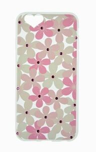 ◆新品◆iPhone8 / iPhone7 SE2 SE3 TPU ソフト スマホケース サクラ デコレーション 桜 ピンク