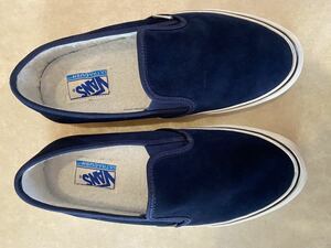 バンズ スリッポン サーフ フリースボア ネイビー 新品 28.0cm US10 VANS SLIP-ON SF FLEECE BOA 2WAY SARF サーフライン