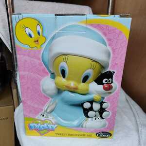 tweety hug 陶器製　輸入品　トゥイーティーハグ　レア　希少　置物　小物入れ