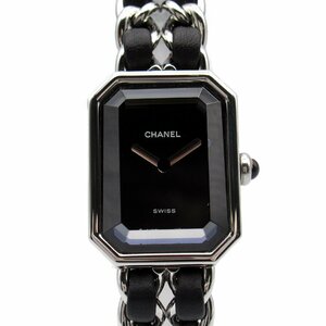 シャネル プルミエールL ブランドオフ CHANEL ステンレススチール 腕時計 SS/革 中古 レディース