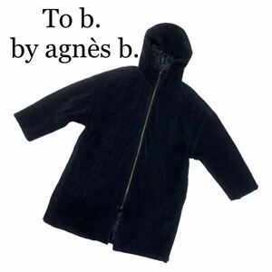 To b. by agnes b. トゥービーバイアニエスベー アウター コート ネイビー サイズ36