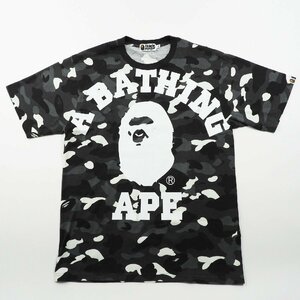 A BATHING APE アベイシングエイプ 半袖 Tシャツ カモ Size XL #18613 送料360円 アメカジ カジュアル ストリート