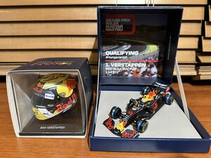 Spark 1/43 スパーク 1/43 Aston Martin Red Bul racing RB15 - GPworld Special Edition MAX VERSTAPPEN HUNGARY 2019初ポール おまけ付き