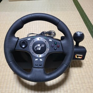 0410★☆ps3 Logicool GT Force Pro ハンドルコントローラー ハンドルのみ☆★