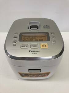 ★◆【USED】パナソニック スチームIHジャー炊飯器 SR-SW105 2010年製 銀シャリ竈(かまど)炊き 動作確認済 100サイズ