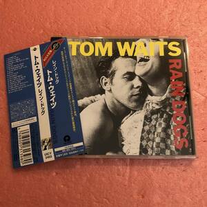 美盤 CD 国内盤 帯付 トム ウェイツ レイン ドッグ Tom Waits Rain Dogs キース リチャーズ クリス スペディング