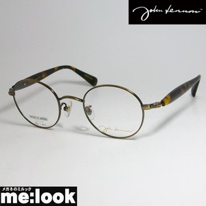 John Lennon　ジョンレノン 日本製 made in Japan 丸メガネ クラシック 眼鏡 メガネ フレーム JL1099-3-47 度付可 マットブロンズ