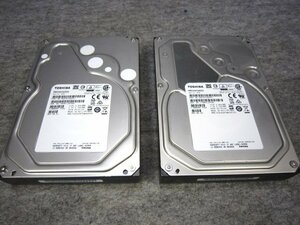 ◆中古HDD TOSHIBA 6TB 5TB ２個◆