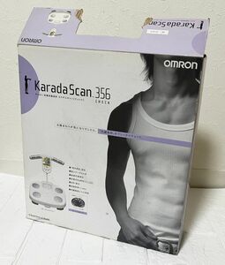 OMRON / オムロン ◆ カラダスキャン 体重体組成計 【 HBF-356 】 / 体重 体脂肪 内臓脂肪